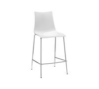 Taburete 4 Patas Sin Brazos Scab Zebra Antichoque 2546 310 Blanco completo