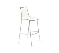 Taburete 4 Patas Sin Brazos Scab Zebra Bicolour 2560 222 Banco - tórtola