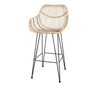 TABURETE ALTO ALVINIA MAXI - MISTERWILS FURNITURE FOR FREE SOULS Natural,black