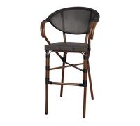 Taburete Alto De Exterior Madra - Misterwils Furniture For Free Souls 57x113x57 Graphite