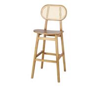 Taburete Alto De Madera Brisbane - Misterwils Furniture For Free Souls 47x114x52 Natural 115x46x50