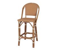 Taburete Alto De Ratán Abeya - Misterwils Furniture For Free Souls 48x110x54 Curry