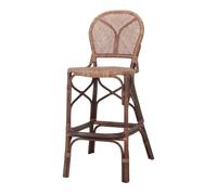 Taburete Alto De Ratán Etroc - Misterwils Furniture For Free Souls 53x115x63 Brown 115x53x63