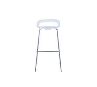 Taburete alto star blanco fijo 86,5cm de alto - conforama