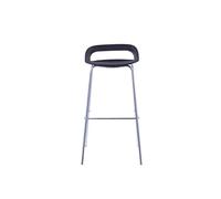 Taburete alto star negro fijo 86,5cm de alto - conforama