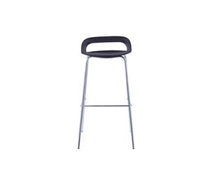 Taburete alto star negro fijo 86,5cm de alto - conforama
