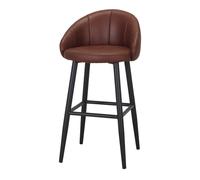 Taburete Alto Tapizado Flary - Misterwils Furniture For Free Souls 54x100x51 Brown
