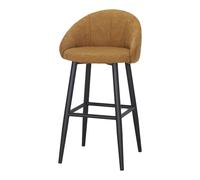 Taburete Alto Tapizado Flary - Misterwils Furniture For Free Souls 54x100x51 Wheat