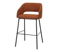 Taburete Alto Tapizado Rivoli - Misterwils Furniture For Free Souls 56x99x54 Apricot