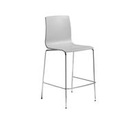Taburete 4 Patas Apilable Sin Brazos Scab Alice 2576 81 Antracita