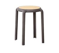 Taburete apilable - Sillas de comedor apilables sin respaldo