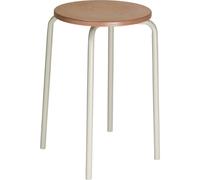 Taburete apilable superficie del asiento de madera terciada de haya