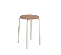 Taburete apilable superficie del asiento de madera terciada de haya