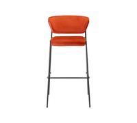 Taburete Asiento tapizado Sin Brazos Scab Lisa 2855 VA V3 58 Rojo