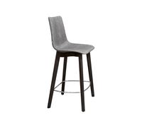 Taburete Asiento tapizado Sin Brazos Scab Natural Zebra Pop 2812 FW T3 25 Gris clásico
