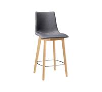 Taburete Asiento tapizado Sin Brazos Scab Natural Zebra Pop 2813 FN T3 25 Gris clásico