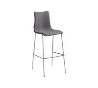 Taburete Asiento tapizado Sin Brazos Scab Zebra Pop 2555 T3 25 Gris clásico