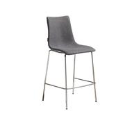 Taburete Asiento tapizado Sin Brazos Scab Zebra Pop 2556 T3 25 Gris clásico