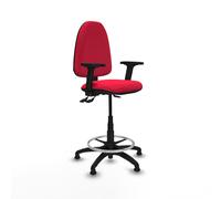 Taburete aýna as bali rojo brazos 2d base poliamida topes