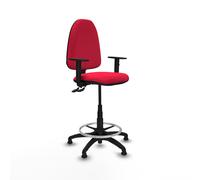 Taburete aýna cpdm bali rojo brazos 1d base poliamida topes