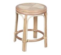 Taburete Bajo De Ratán Summer - Misterwils Furniture For Free Souls 35x46x35 Natural