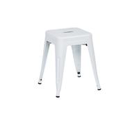 7house Taburete Bajo Industrial Apilable de Acero 38x38x46cm 7house