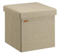 Taburete Beige 38x38x38cm plegable