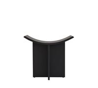 Taburete Brutus de , Color Café, Negro/roble