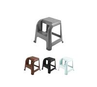 Taburete con escalón de Plástico Multiusos y Resistente - Asiento Elevador dos Peldaños