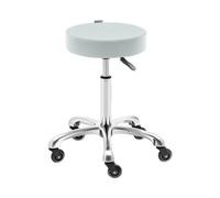 Taburete con ruedas - 530-710 mm - 150 kg - Pistacho | physa