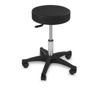 Taburete con ruedas Aversa - negro | physa