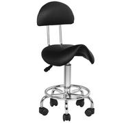 Taburete cosmético 6001 negro