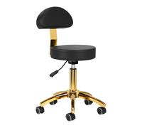 Taburete cosmético AM-304G Negro