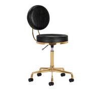 TABURETE COSMÉTICO H5 ORO NEGRO