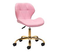 Taburete cosmético QS-06G rosa
