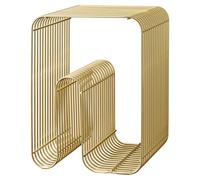 Taburete CURVA Oro
