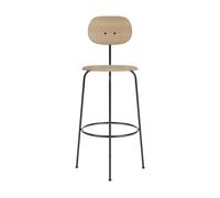 Taburete de Bar Afteroom Plus Al. 106 Negro/ Roble Natural