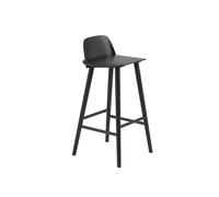 Muuto Taburete de bar Nerd 75 cm negro