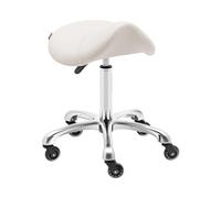 Taburete de estética - 570 - 750 mm - 150 kg - Beis | physa