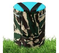 Taburete de jardín, correa ajustable, lavable, portátil, para plantar malas | Abróchate las correas acolchadas alrededor de tus muslos y el asiento de espuma EVA de 4 cm te sigue como una sombra. No más