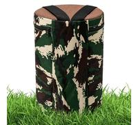 Taburete de jardín, correa ajustable, lavable, portátil, para plantar malas | Abróchate las correas acolchadas alrededor de tus muslos y el asiento de espuma EVA de 4 cm te sigue como una sombra. No más