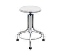 Steinberg Systems SBS-LF-100 - Taburete de laboratorio (acero inoxidable, 150 kg, giratorio)