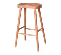 Taburete De Madera Triumph - Misterwils Furniture For Free Souls 45x74x35 Natural
