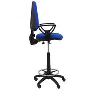 Taburete De Oficina Elche Cp Brazos Fijos Bali Color Azul