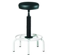 Taburete de Oficina Rocada - Altura de Asiento Regulable - Acolchado - Piel Sintética