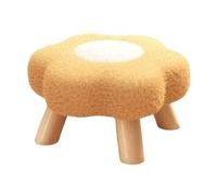 Taburete de poliéster - otomana de Flores | Decoración de Muebles de Interior - Bonito Taburete Moderno Hecho de poliéster Trabaja Silla otomana o reposapiés Ideal para Salas de Juegos