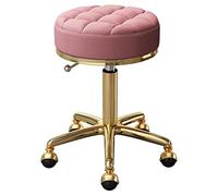 Taburete giratorio con altura ajustable y alta capacidad de peso para spa, belleza, tatuajes y artistas de maquillaje