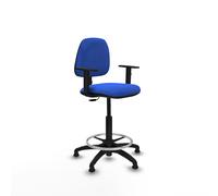 Taburete isso cp bali azul brazos 1d base poliamida topes