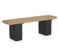 Taburete madera muelle con base de poliresina mgo