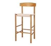 Taburete Madera Y Cuerda Rosco - Misterwils Furniture For Free Souls 50x107x51 Natural